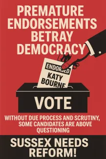 The Problem with Katy Bourne’s Premature Endorsements